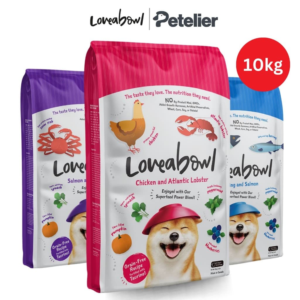 Loveabowl Dry Dog Foods 10kg - Grain Free
