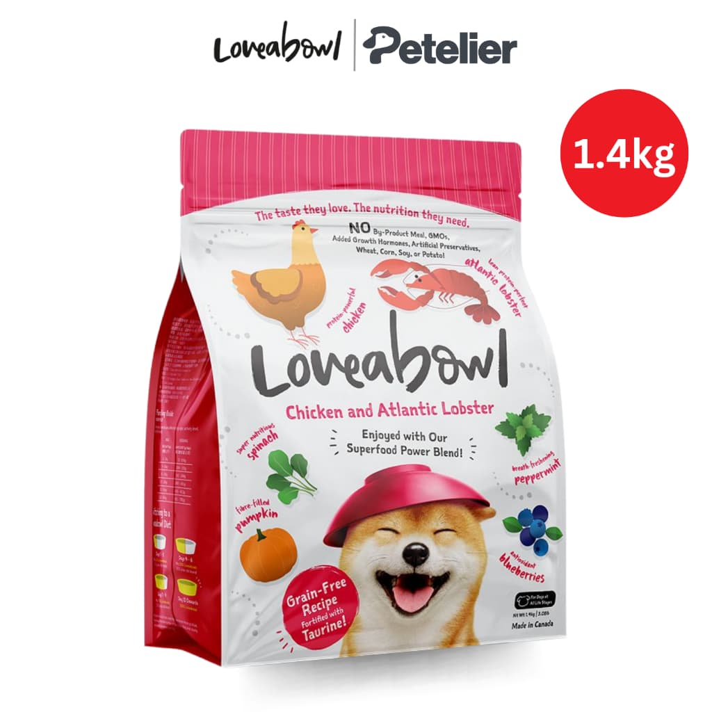 Loveabowl Dry Dog Foods 1.4kg - Grain Free - Chix Lobster 1.4kg variant