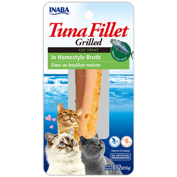 Inaba Pouched Grilled Roast Tuna/Chicken/Iwashi Fillet Wet Cat Treats Ciao - TuneHomestyle USA503 variant