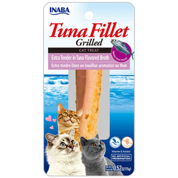 Inaba Pouched Grilled Roast Tuna/Chicken/Iwashi Fillet Wet Cat Treats Ciao - TunaXtraTenderUSA505 variant