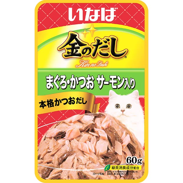 Inaba Cat Side Dish Chicken/Tuna Ciao Broth/Stew/Jelly Wet Treat/Topper w/ Vitamin E, Grain-Free - JellyTunaSalmonTIC23 variant