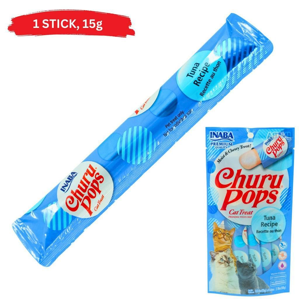 Inaba Churu Jelly Pops Wet Cat Treats 1 Stick, Grain-Free Ciao - Tuna USA-711A variant