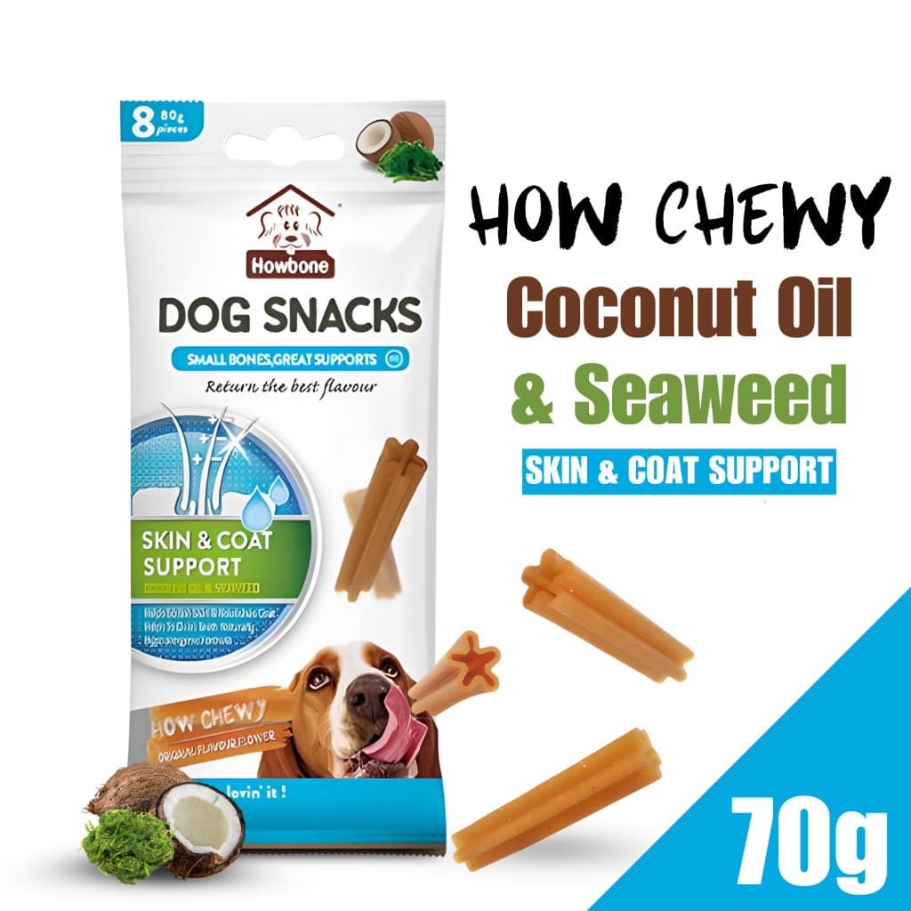 Howbone Dog Treats Twist - Chewy CoconutSeaweed variant