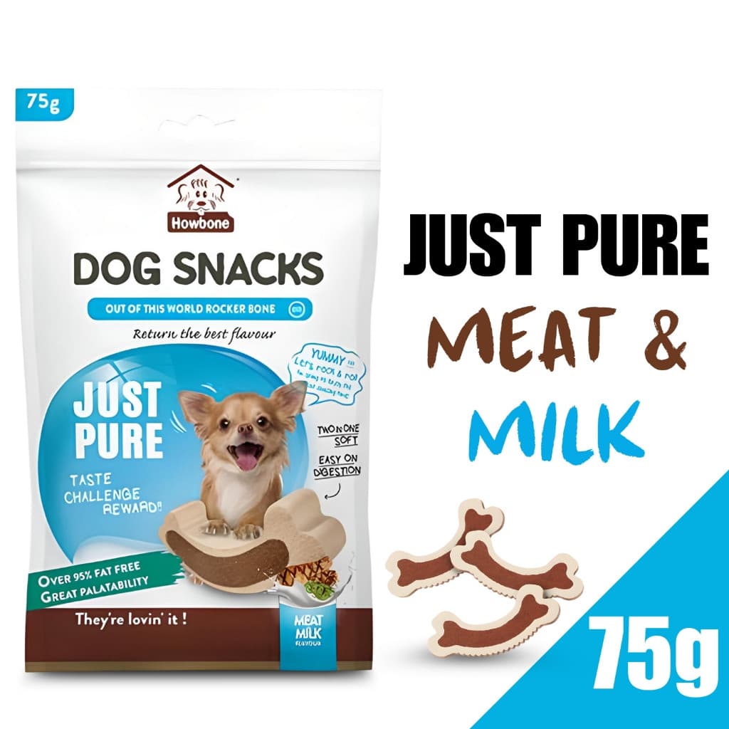 Howbone Dog Treats Twist - Pure Meat+Milk variant