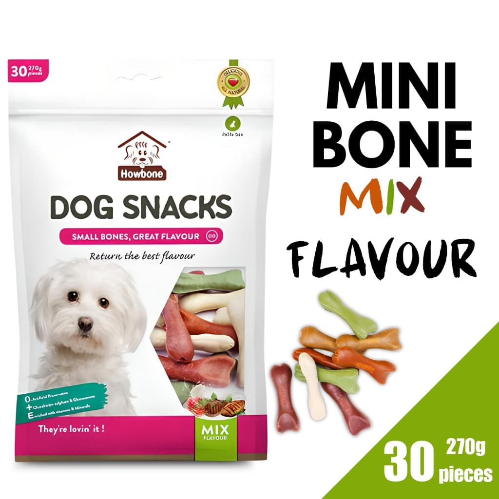 Howbone Dog Treats Twist - MiniBone MixedFlavor variant