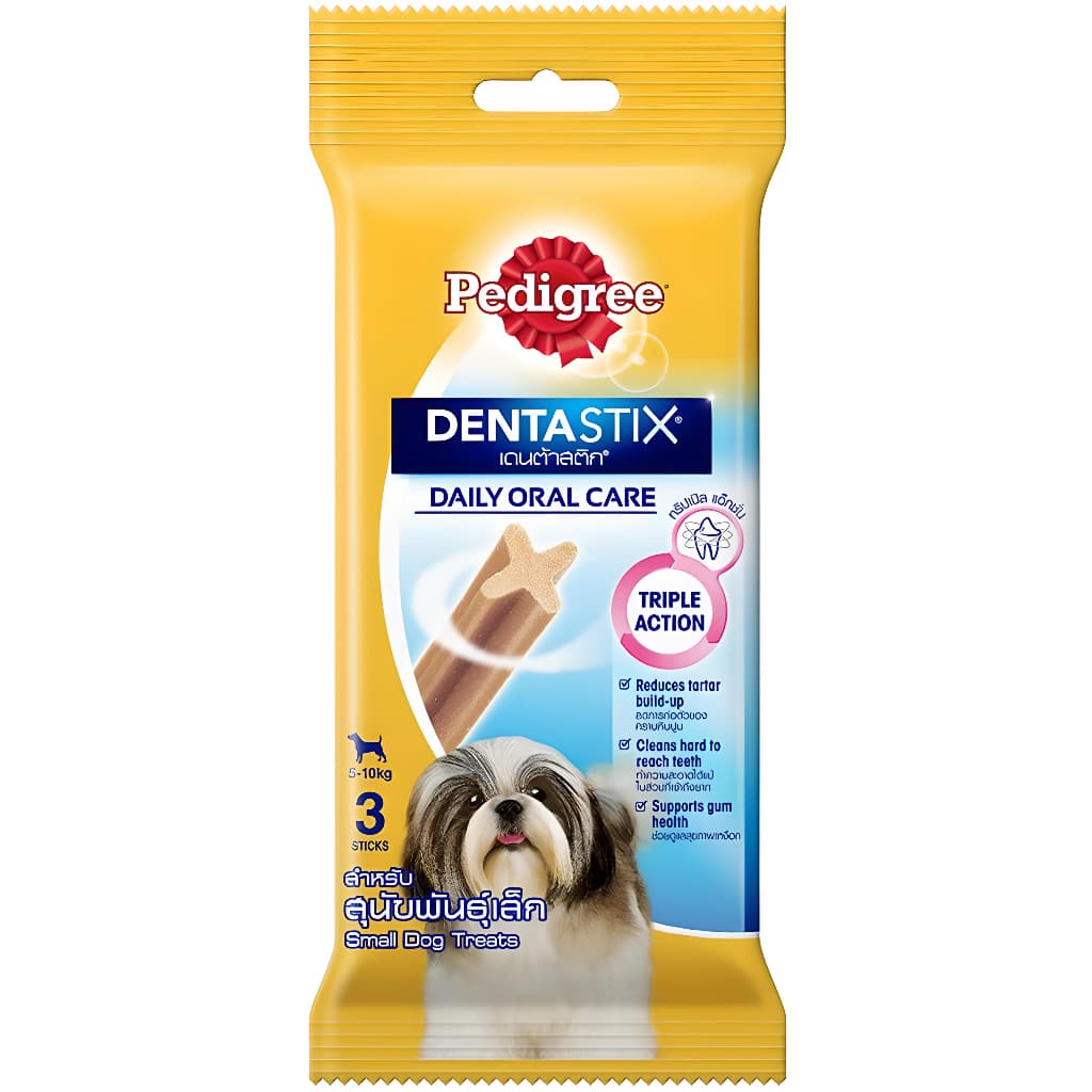 Pedigree DentaStix All Sizes/Flavors Dog/Puppy Dental Care Treats Daily Oral Care Chewy Chunx - SmallBreed 45g variant
