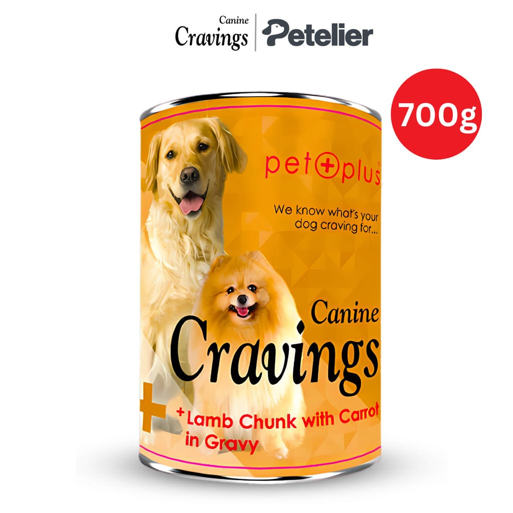 Pet Plus Canine Cravings Wet Dog Food in Can 700g