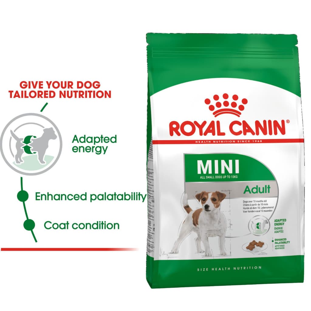 Royal Canin Mini Adult/Puppy/Mature 8+ 2kg, 800g Dry Dog Food - Adult 2kg variant