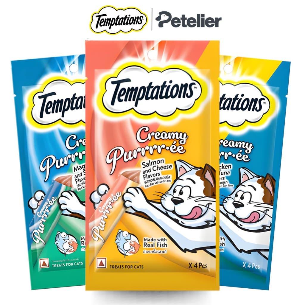 Temptations Creamy Puree Cat Treats Per Pack