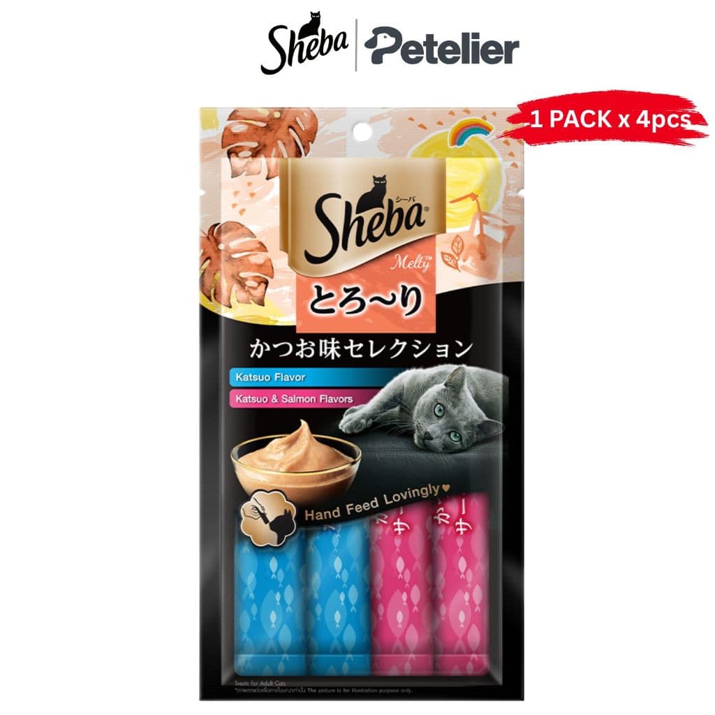 Sheba Melty Cat Treats Per Pack - KatsuoxKatsuoSlmn x4 variant