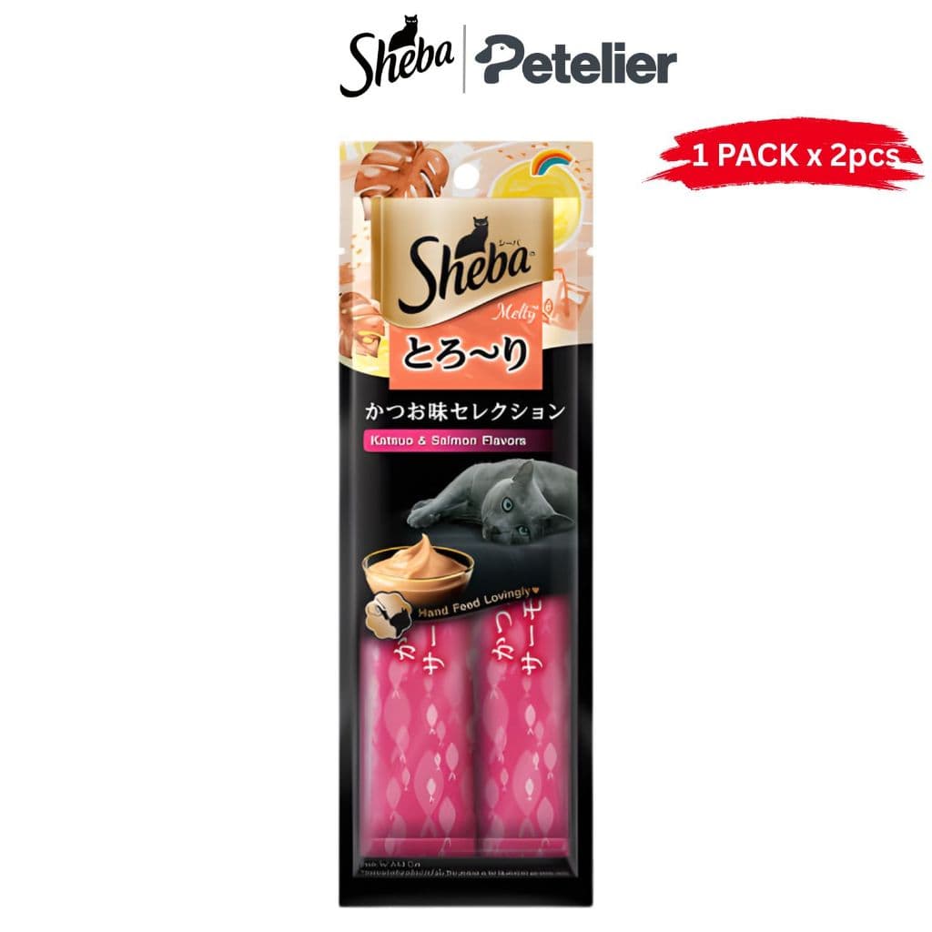Sheba Melty Cat Treats Per Pack - Katsuo Salmon x2 variant