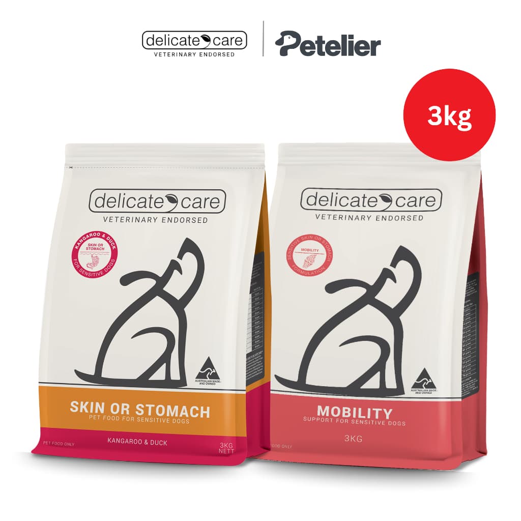 Delicate Care Skin Stomach & Mobility 3kg Dry Dog Food Original Packaging