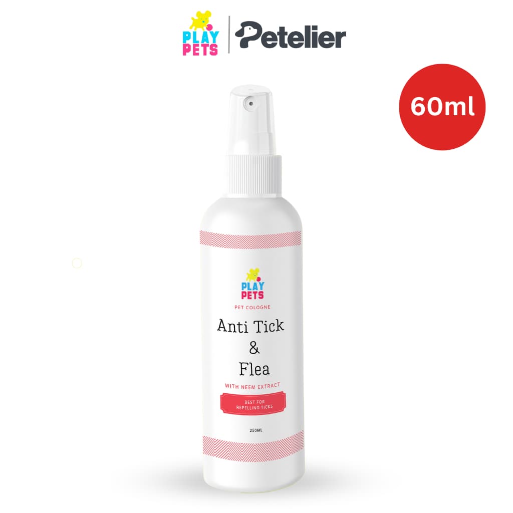 Play Pets Splash Pet Cologne 60ml - Anti tick &amp; Flea variant